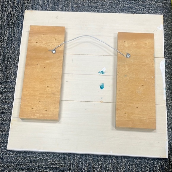 Inspirational Wall Art with Teal Text - Picture 4 of 6